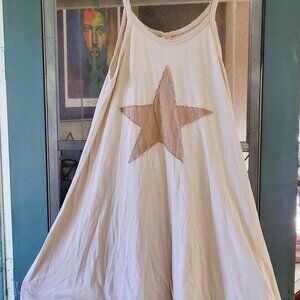 Magnolia Pearl STAR Applique Lana Tank Dresss in Molly